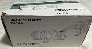 FOLOHAOS SMART SECURITY YL-78 SERIES ELECTRONIC DOOR LOCK w/ KEYPAD AND KEY LOCK - Picture 1 of 14