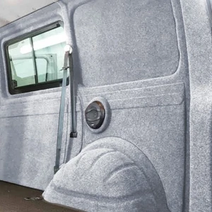 Innenverkleidung  Selbstklebend Filz Silber 2x6m 12 qm DIY Campervan T5 T6 T7 - Bild 1 von 9
