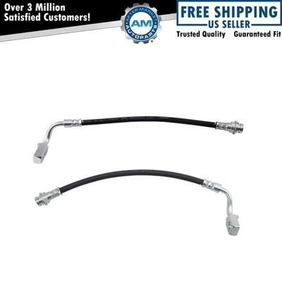 Conjunto de mangueira de freio compatível com 2011-2013 Chevrolet Impala 2014-2016 Impala Limited - Imagem 1 de 4