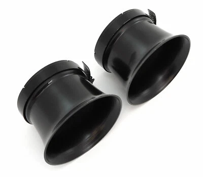 Juego de 2 pilas negras Shorty Velocity - 54 mm - Honda CM400 CX500 CB900 CBX Foto 1 de 4