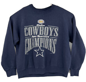 Vintage Dallas Cowboys Superbowl 30 Sweatshirt Men’s Size L 1996 Nutmeg Mills