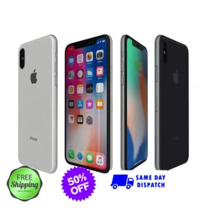 Apple iPhone X 256 GB/64 GB Desbloqueado de fábrica Verizon Att 4G iOS Pantalla de 5,8 pulgadas - Imagen 1 de 9