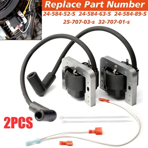 2PCS 32-707-01-S Ignition Coil For Kohler Engine SV735-0017 SV710-740 SV810-840 - Picture 1 of 15