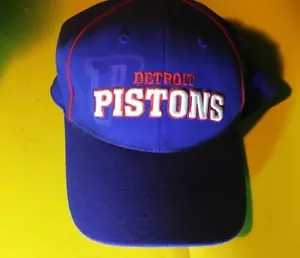 Detroit Pistons Spellout Blue Cap Mütze NBA Brand OSFA - Bild 1 von 4