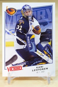 2008-09 Upper Deck Victory Base #186 Kari Lehtonen - Atlanta Thrashers