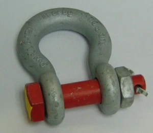 CROSBY ANCHOR BOLT TYPE 7/8" SHACKLE PWLL6-1/21 1019533 - Picture 1 of 7