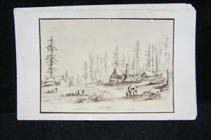 VINT. ALL AMERICAN FLAG CO. CALIF-NEV PIONEER HISTORY CARDS - SET OF 13 W/LEGEND - Picture 1 of 13
