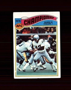 1977 Topps - AFC Championship Ken Stabler #526 - Picture 1 of 2