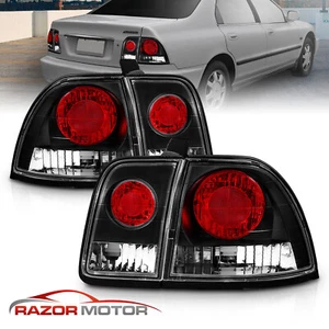 Juego de luces traseras de freno negras para Honda Accord DX/EX/LX/EXL sedán/coupe 96-97 - Imagen 1 de 7