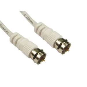 Koax F-Typ Sky TV Satellitenleitung Flylead 1,5 mtr, Schraubtyp Stecker - Bild 1 von 2