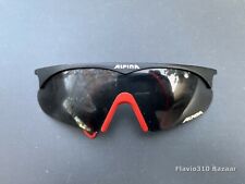 Authentic Vintage ALPINA Gravity Cycling Sunglasses - Made in Germany - Bad Lens