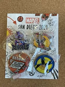 SDCC 2024 Marvel Deadpool Pin Scavenger Ultimate Collection Como Nuevo Intacto Raro Nuevo en Caja - Imagen 1 de 12
