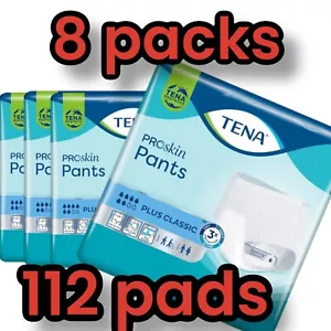TENA ProSkin Pants Plus Classic small : Incontinence Protection- 112 pads inside - Picture 1 of 8