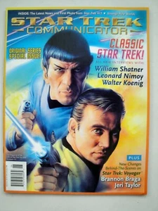 Revista Star Trek Communicator No 117 Shatner, Nimoy Casi Nuevo-M En bolsa y Embarcada - Imagen 1 de 1