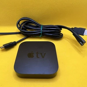 Apple TV Media Streamer Model A1427 (3rd Generation) Black 8GB NO REMOTE - Picture 1 of 4