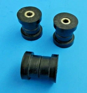 New Jaguar XJ6 XJS Steering Rack Bushing Set of 3 Uprated Poly Made in UK - Picture 1 of 2