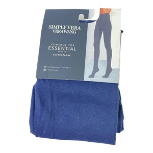 Simply Vera Wang Gr. 1 blickdichte 90D Control Top Strumpfhose - Bild 1 von 5