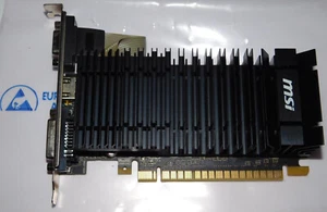 NVidia Geforce GT610 2GB PCIe Grafikkarte VGA DVI HDMI Passiv Gainward GT 610 - Bild 1 von 5