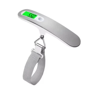 Digitale LCD-Kofferwaage 10g bis 50kg elektronische gepäck Hängewaage Reisewaage - Bild 1 von 9