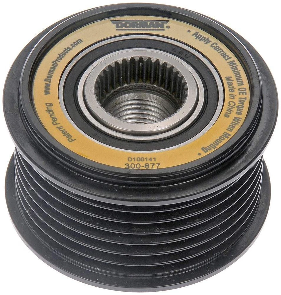 Alternator Pulley fits 2000-2010 Volkswagen Touareg Passat  DORMAN OE SOLUTIONS - Image 1 of 2