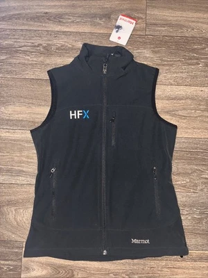 Marmot Women’s Tempo Vest Black Style# M98220 Full Zip Size Small - Image 1 of 3