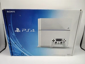 PlayStation 4 Console Destiny Edition BOX ONLY Glacier White 500GB FREE SHIPPING - Picture 1 of 24