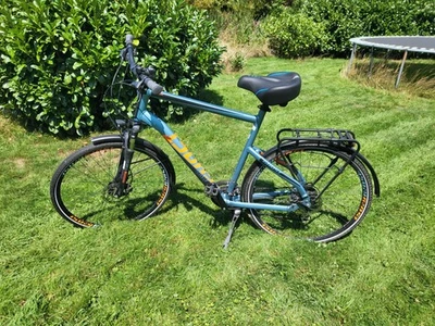 GHOST Square Trekking 2.8 AL U River blue jet black monarch, sehr guter Zustand  - Bild 1 von 3