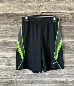 Champion Boys XL 16-18 Black And Neon Green Athletic Shorts - Picture 1 of 3