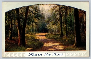 1911 "Neath the Pines" Waldszene Postkarte - Versand nach PA - Franklin 1 ¢ Briefmarke  - Bild 1 von 2