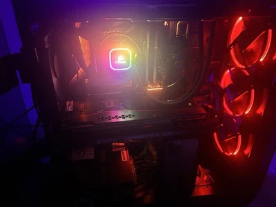 PC para juegos de gama alta Evga GeForce RTX 3080Ti 12 GB 32 GB Ram DDR4 I9-9900k Foto 1 de 3