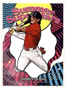 2025 Topps Summer Superstars Jarren Duran Boston Red Sox #SS-8 - Picture 1 of 2
