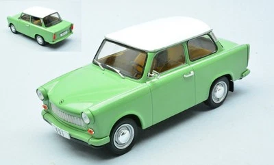 MODELLINO AUTO STATICO WHITEBOX TRABANT 601 1965 VERDE MODELLISMO SCALA 1:24 - Immagine 1 di 4