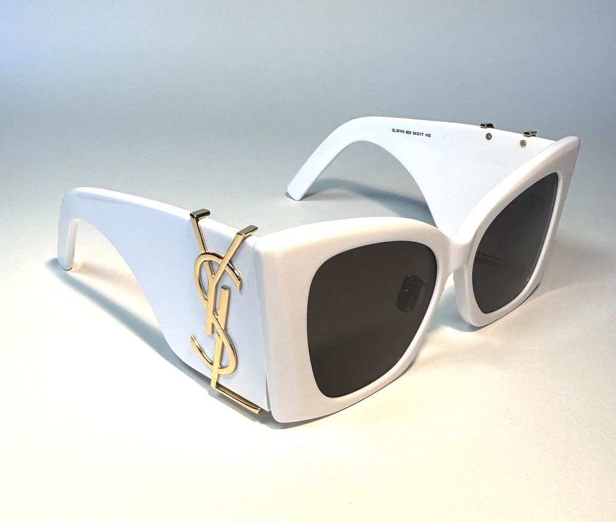 Saint Laurent White Sunglasses for Women for sale | eBay