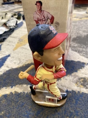 St Louis Cardinals Stan Musial Clarion Hotels Bobblehead Davenport River Bandits - Image 1 of 4