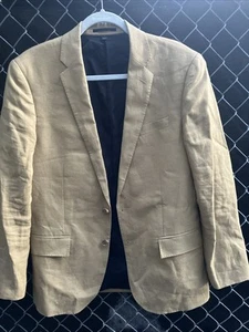 JCrew $ 298 Herren Ludlow Sportmantel irisches Leinen Jacke Blazer 38 S leicht Hickory - Bild 1 von 8