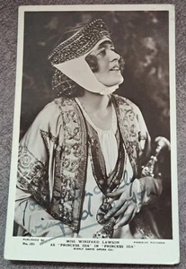 Postal firmada RP Parkslee 101 D`Oyly Carte Gilbert & Sullivan Winifred Lawson - Imagen 1 de 2
