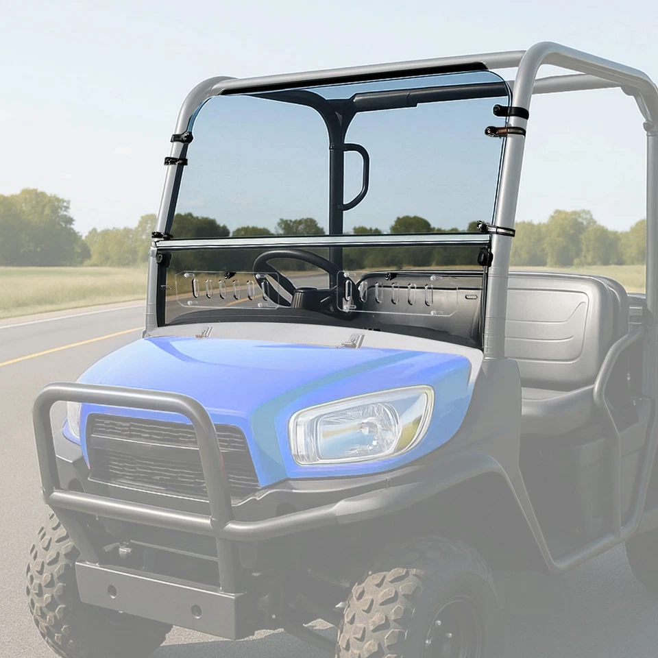 Hard Clear Windscreen/Front Windshield For Kubota RTV X1120D/X900 2014-2023 Foto 1 de 4