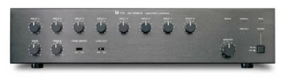 TOA - A-912MK2 UL 8-Channel Modular Mixer and Amplifier, 120W - Image 1 of 2