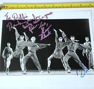 American Ballet Theater 1990 firmado 8x10 negro blanco prensa foto baile de colección - Imagen 1 de 24