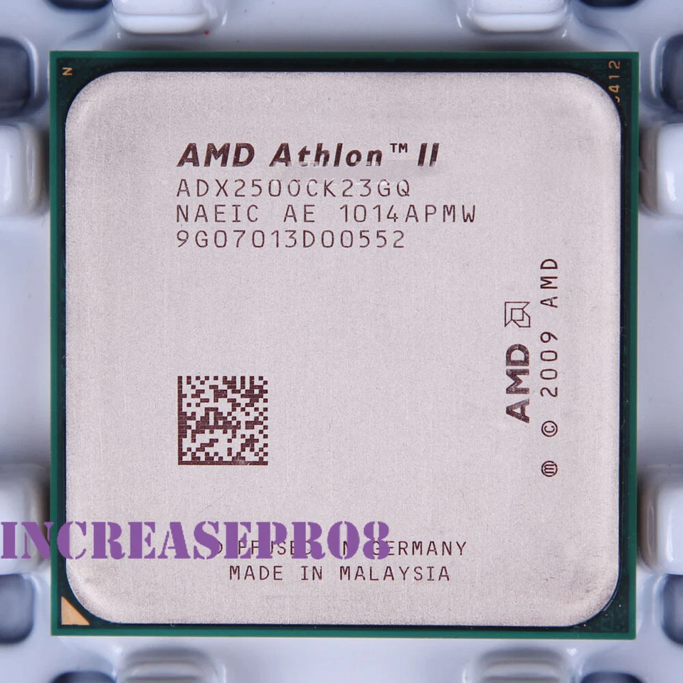 AMD Athlon II X2 250 Processor 3GHz ADX250OCK23GQ Socket AM3 CPU 65W 533MHz - Image 1 of 4