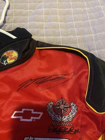 Martin Truex Jr Bass Pro Shops Chase Autographed Jacket Cover