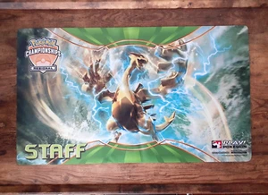Pokemon TCG LUGIA BREAK Gold Official Regional Championship Playmat 2016 - STAFF - Imagen 1 de 4