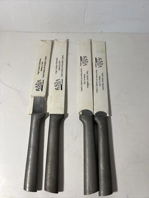 CUCHILLO CORTADOR DE CUBIERTOS RADA MANGO DE ALUMINIO HECHO EN EE. UU. Filetes Vegetales Etc Foto 1 de 4