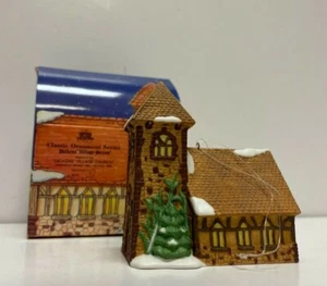 Dept. 56 Heritage Christmas Village - Dickens' Village Church Ornament - Picture 1 of 3