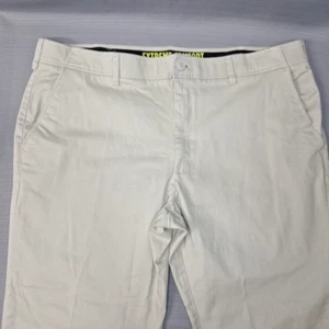 Pantalone uomo Lee Extreme Comfort taglio dritto kaki marrone elastico in vita 42/30 - Foto 1 di 11