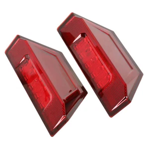 FOR 2013-18 POLARIS RANGER 900 1000 XP NEW LED TAIL LIGHTS LEFT RIGHT SET Smoked - Picture 1 of 8