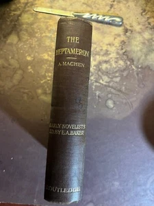 The Heptameron or Tales of Queen of Navarre 1905 trans. by Arthur Machen - Picture 1 of 9