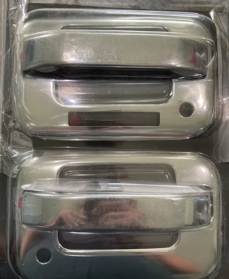 КРЫШКИ ДВЕРНЫХ РУЧЕК из нержавеющей стали 2 шт. TFP 44291 подходят для FORD F150 2DR 04-14 P4 - Изображение 1 из 4