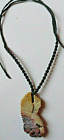 Adjustable Peruvian Andean Eagle stone necklace