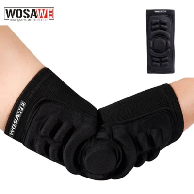 WOSAWE Cycling Knee Elbow Pads Brace EVA Padded Protective Gear MTB BMX Guards - Image 1 of 4